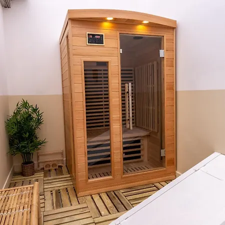 公寓 Le Balinais - Avec Sauna Et Balneo